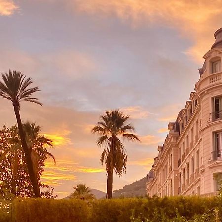 Studio Menton Proche Mer Climatise Wifi Bagian luar foto