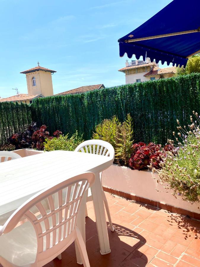 Studio Menton Proche Mer Climatise Wifi Bagian luar foto